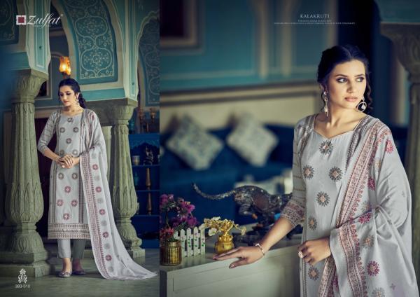 Zulfat Kalakruti Fancy Cotton Printed Dress Materials 